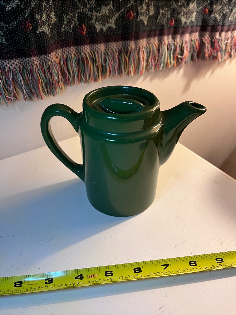Green Ceramic Teapot - Classic Home Dining